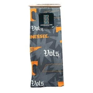 TENNESSE Vols Microfiber Large Beach Towel 40in x 72in Big Orange New with Tags